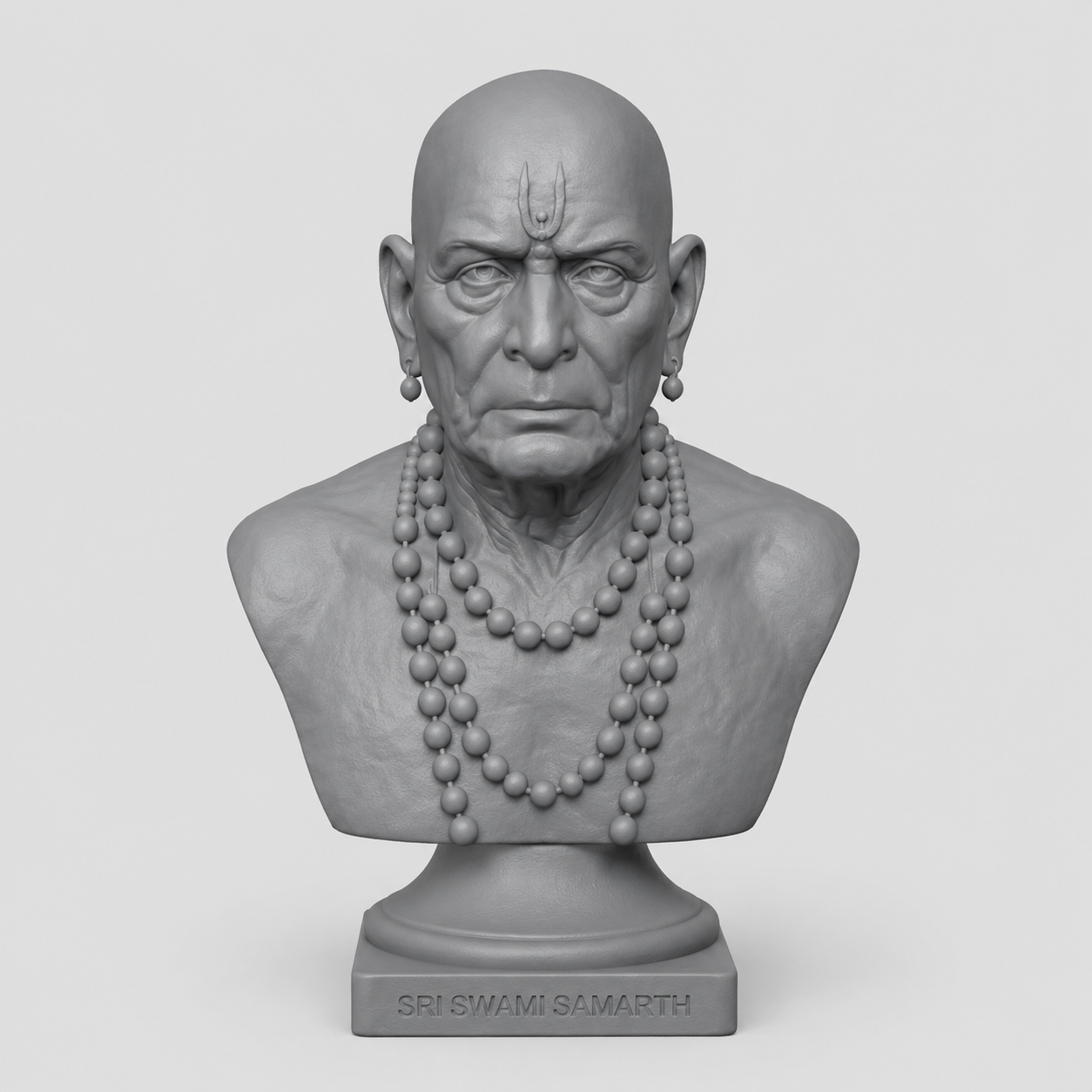 Sawami Samarth Spculture 3D Model (5 Inch)